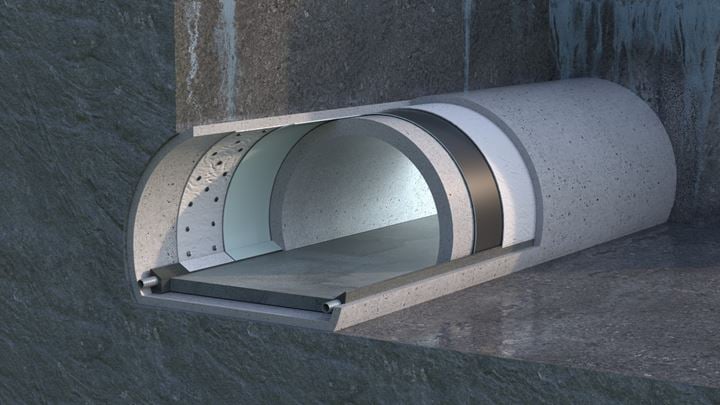 Protan Infraplan - átfogó vízvédelmi rendszer alagutakhoz és földalatti építményekhez