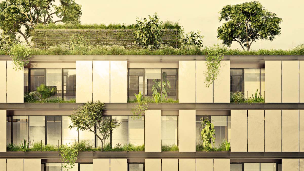 Ballaszt és zöldtetők