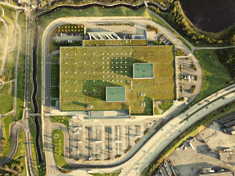 Ballasztos és zöldtetők