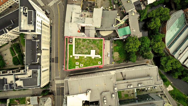 Felszíni vizek kezelése a tetőkön