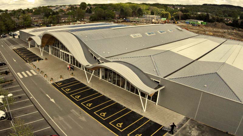 A tető az épület ötödik homlokzata