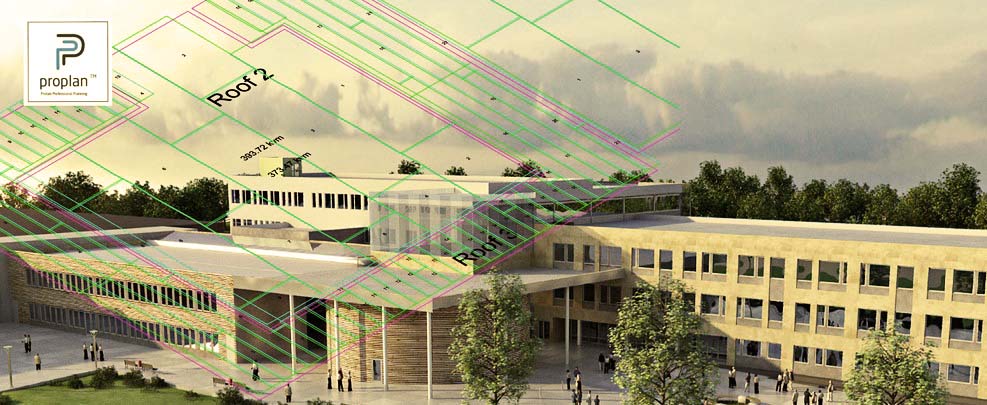 A Protan által fejlesztett egyedi tetőtervező szoftver